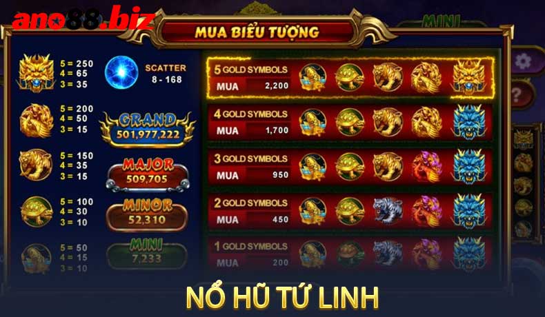 Nổ Hũ Tứ Linh